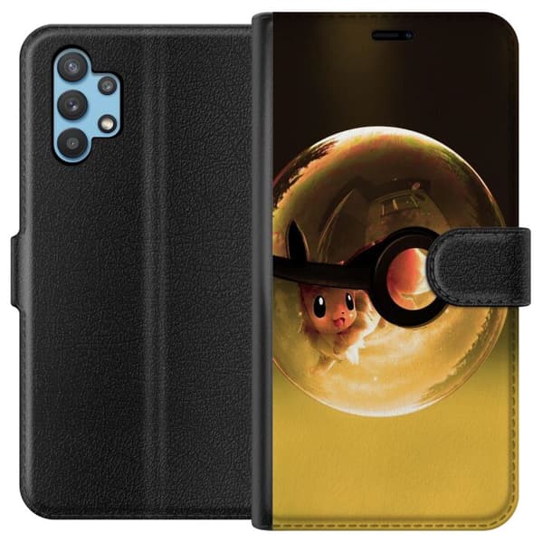 Kompatibelt Plånboksfodral till Samsung Galaxy A32 5G Pokemon