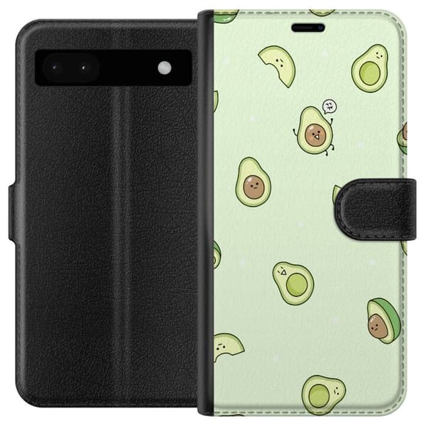 Kompatibelt Plånboksfodral till Google Pixel 6a Avocado Mönster