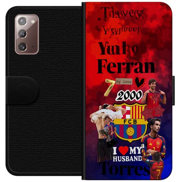Kompatibel Tegnebogsetui til Samsung Galaxy Note20 Ferran Torres