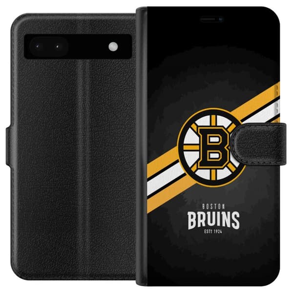 Kompatibel Tegnebogsetui til Google Pixel 6a Boston Bruins (NHL)