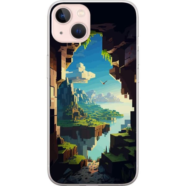 Kompatibel Mobilcover til Apple iPhone 13 Minecraft