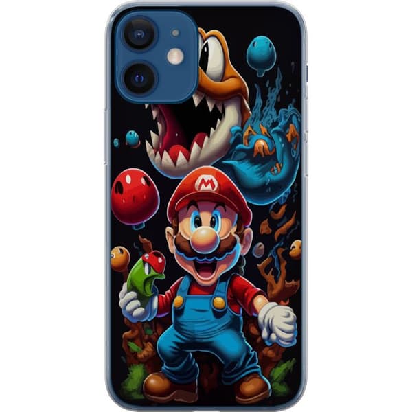 Kompatibelt Mobildeksel til Apple iPhone 12 Super Mario