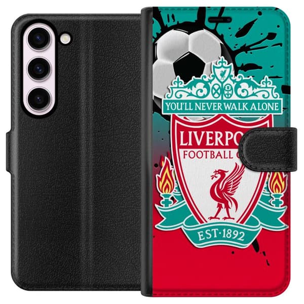 Kompatibel Tegnebogsetui til Samsung Galaxy S23 Liverpool