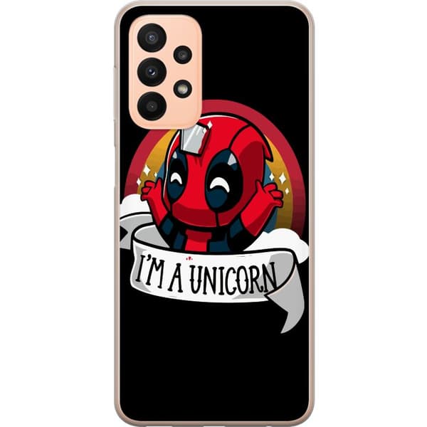 Kompatibelt Mobilskal till Samsung Galaxy A23 Deadpool