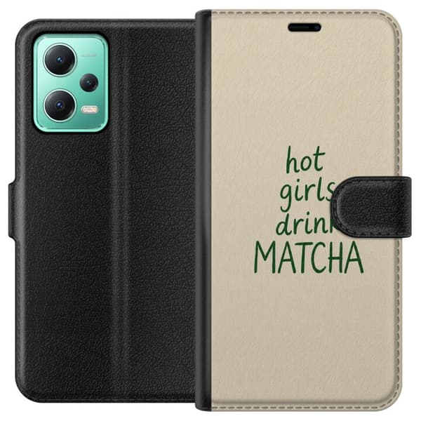 Kompatibelt Lommeboketui til Xiaomi Redmi Note 12 Matcha Klubb