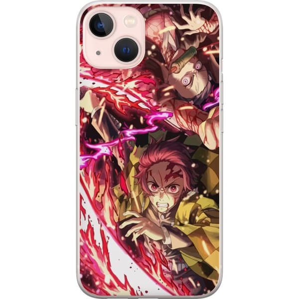 Kompatibelt Mobildeksel til Apple iPhone 13 Demon Slayer