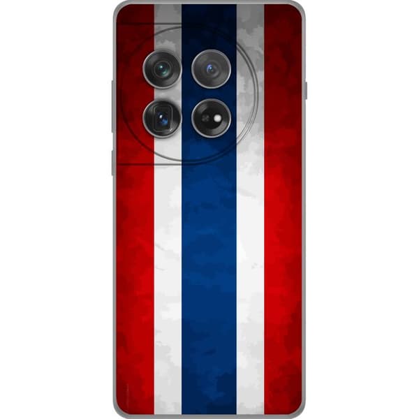Kompatibelt Mobildeksel til OnePlus 12 Thai flagg i stilren retrodesign