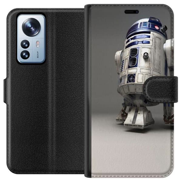 Kompatibel Tegnebogsetui til Xiaomi 12 Pro R2D2 Star Wars