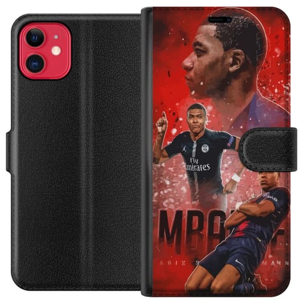 Kompatibelt Plånboksfodral till Apple iPhone 11 Mbappe