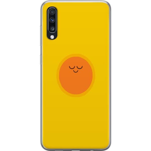 Kompatibelt Mobildeksel til Samsung Galaxy A70 Sovande solfigur