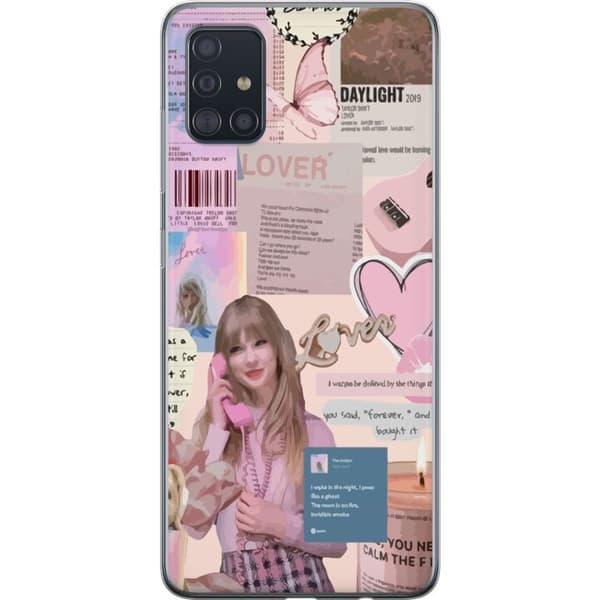Kompatibelt Mobildeksel til Samsung Galaxy A51 Taylor Swift