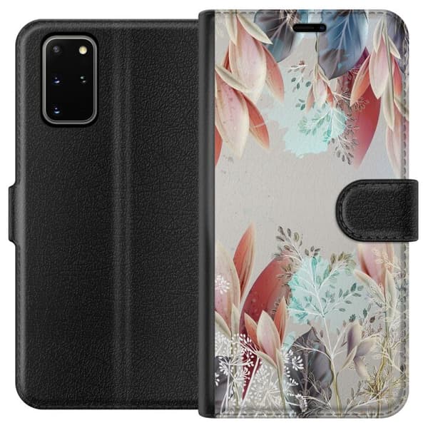 Kompatibelt Plånboksfodral till Samsung Galaxy S20+ Blommor