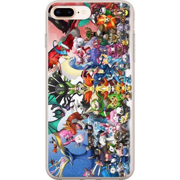 Kompatibelt Mobilskal till Apple iPhone 8 Plus Pokemon