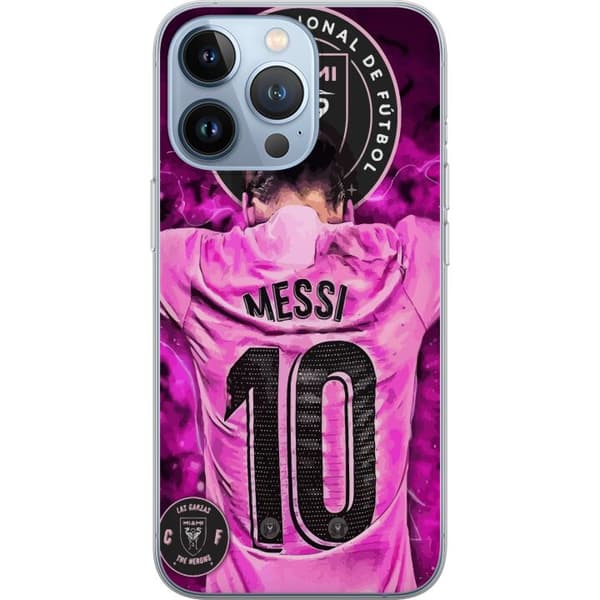Kompatibelt Mobildeksel til Apple iPhone 13 Pro Lionel Messi (Inter Miami CF)