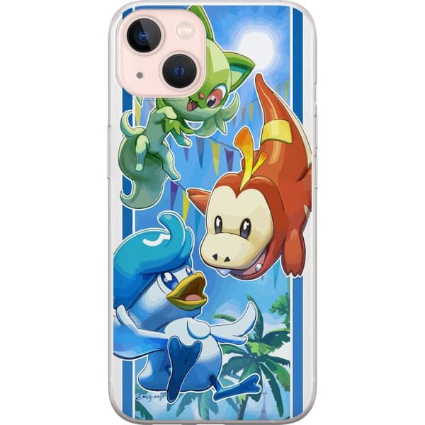Kompatibelt Mobilskal till Apple iPhone 13 Pokemon Team