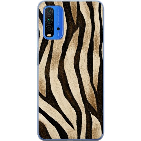 Kompatibelt Mobilskal till Xiaomi Redmi 9T Zebra Muse