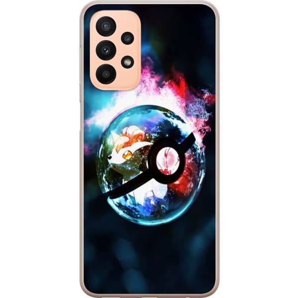 Kompatibelt Mobilskal till Samsung Galaxy A23 Pokemon