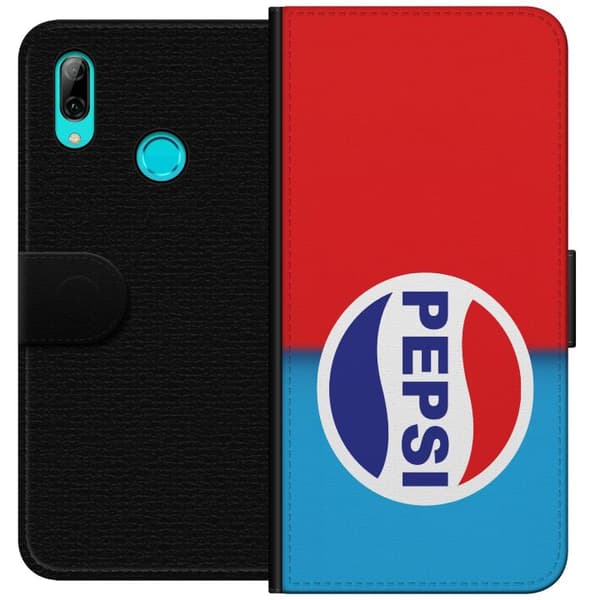 Kompatibel Tegnebogsetui til Huawei P smart 2019 Ikonisk Pepsi-design
