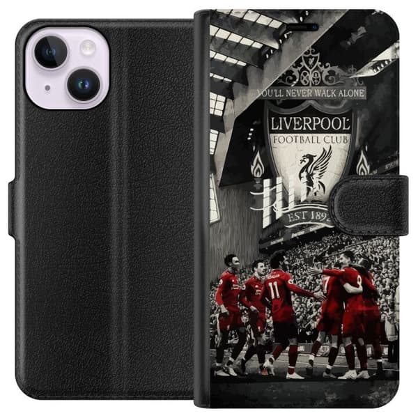 Kompatibel Tegnebogsetui til Apple iPhone 14 Liverpool