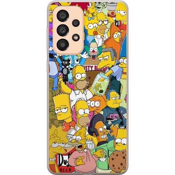 Kompatibel Mobilcover til Samsung Galaxy A33 5G Simpsons