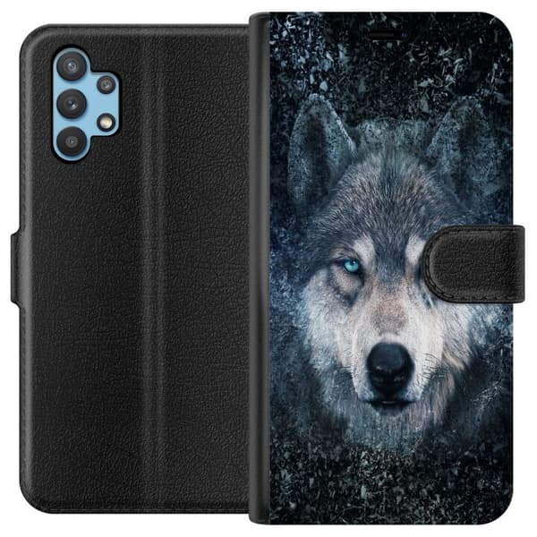 Kompatibelt Plånboksfodral till Samsung Galaxy A32 5G Varg