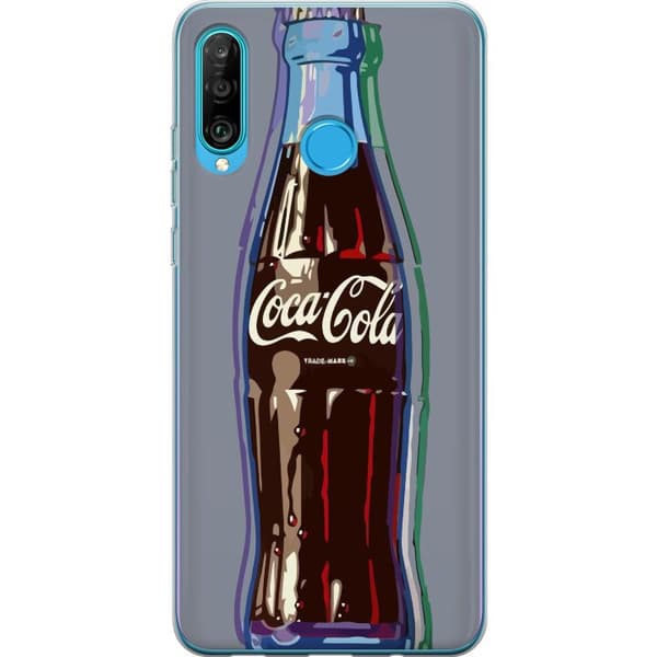 Kompatibelt Mobilskal till Huawei P30 lite Coca Cola