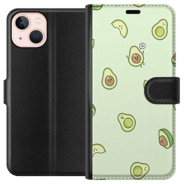 Kompatibelt Plånboksfodral till Apple iPhone 13 mini Avokado