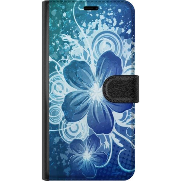 Kompatibel Tegnebogsetui til Samsung Galaxy A20e Blomst