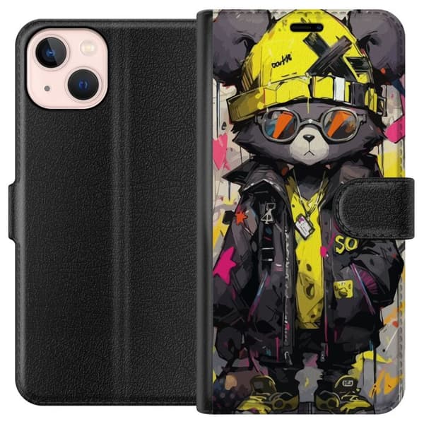 Kompatibelt Plånboksfodral till Apple iPhone 13 mini Cool Björn