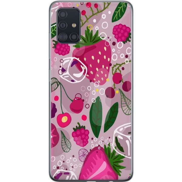 Kompatibelt Mobildeksel til Samsung Galaxy A51 Frukt