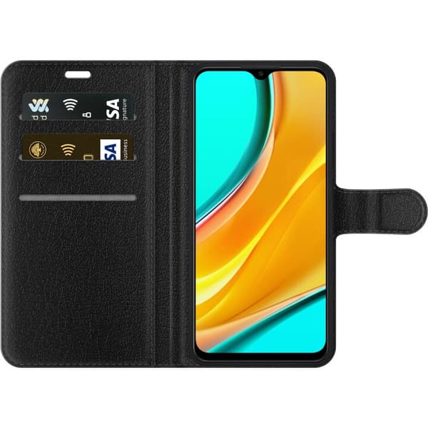 Kompatibel Tegnebogsetui til Xiaomi Redmi 9 Smält Patrick