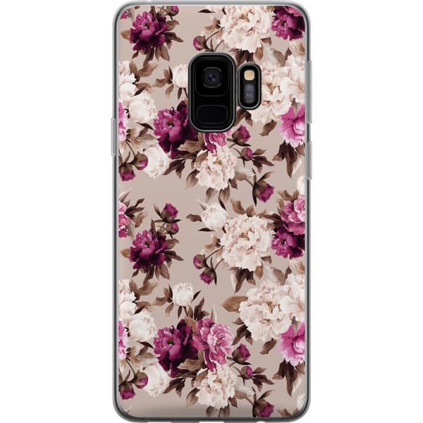 Kompatibelt Mobilskal till Samsung Galaxy S9 Blommor