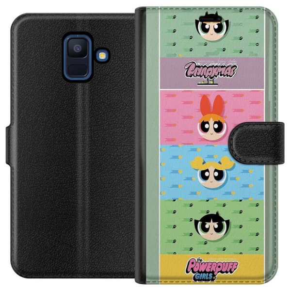 Kompatibelt Lommeboketui til Samsung Galaxy A6 (2018) Retroinspirert tegnet motiv