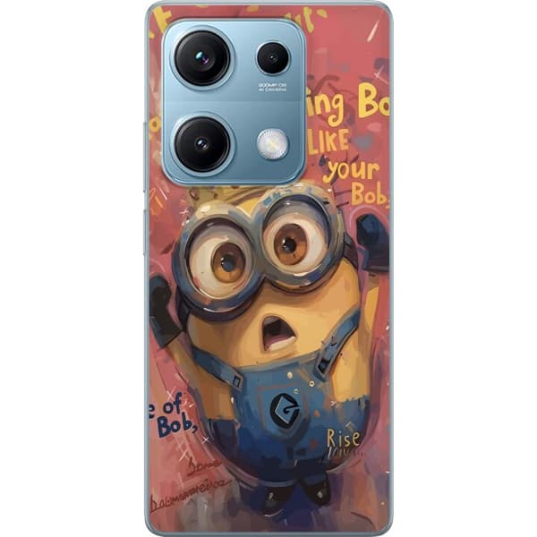 Kompatibelt Mobildeksel til Xiaomi Redmi Note 14S Minion Med Krona