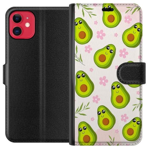 Kompatibelt Plånboksfodral till Apple iPhone 11 Avokado