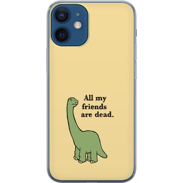 Kompatibel Mobilcover til Apple iPhone 12 mini Dinosaurer