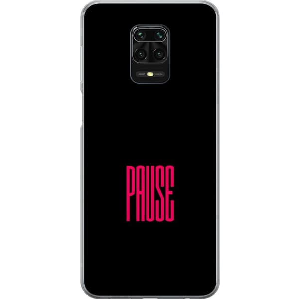 Kompatibelt Mobildeksel til Xiaomi Redmi Note 9S Pause text