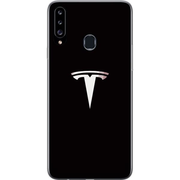Kompatibelt Mobilskal till Samsung Galaxy A20s Tesla