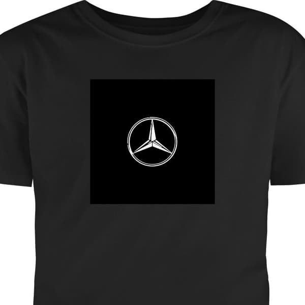 Voksen T-shirt Sort Medium Mercedes-Benz Mercedes-Benz Sort Medium