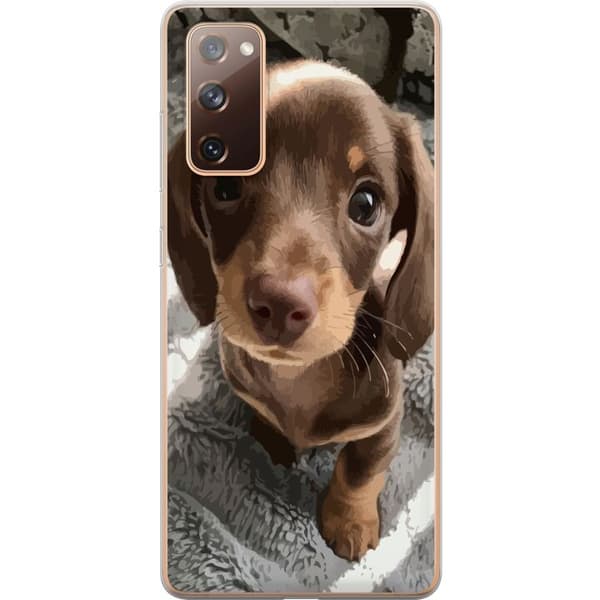 Kompatibelt Mobildeksel til Samsung Galaxy S20 FE Søt Hund