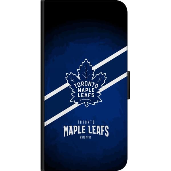 Kompatibelt Plånboksfodral till Samsung Galaxy A20s Toronto Maple Leafs (NHL)