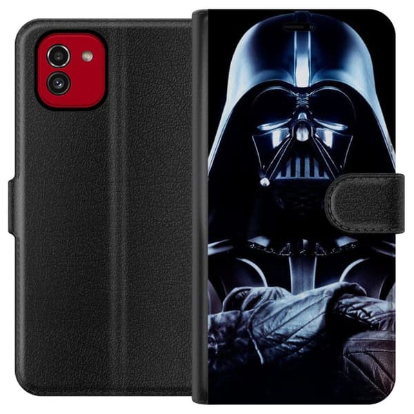 Kompatibelt Lommeboketui til Samsung Galaxy A03 Darth Vader