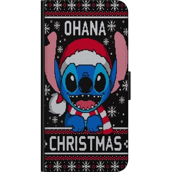 Kompatibelt Plånboksfodral till Samsung Galaxy A20s God Jul - Stich