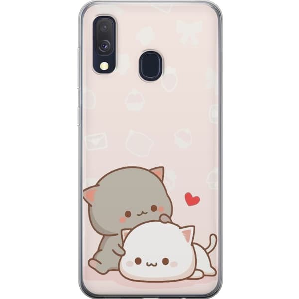 Kompatibelt Mobildeksel til Samsung Galaxy A40 Kawaii