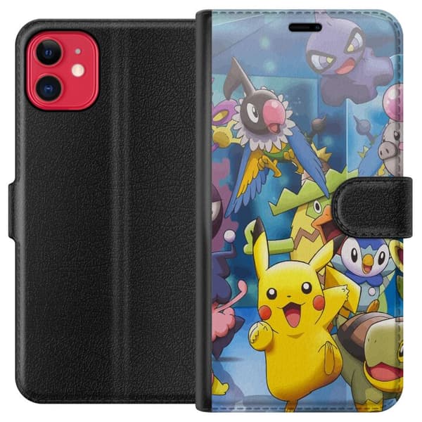 Kompatibelt Plånboksfodral till Apple iPhone 11 Pokemon