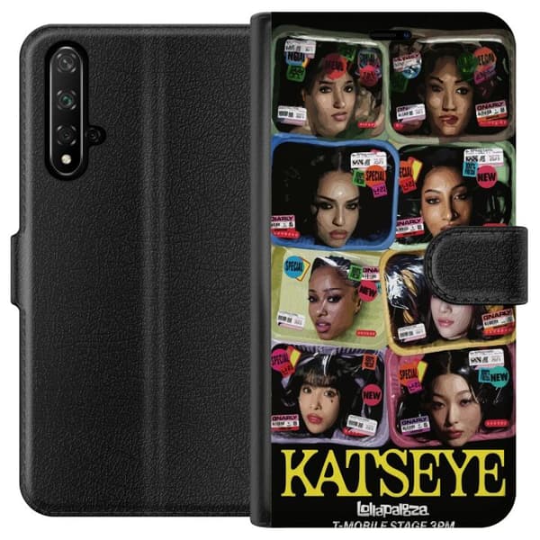 Kompatibel Tegnebogsetui til Honor 20 KATSEYE porträttcollage