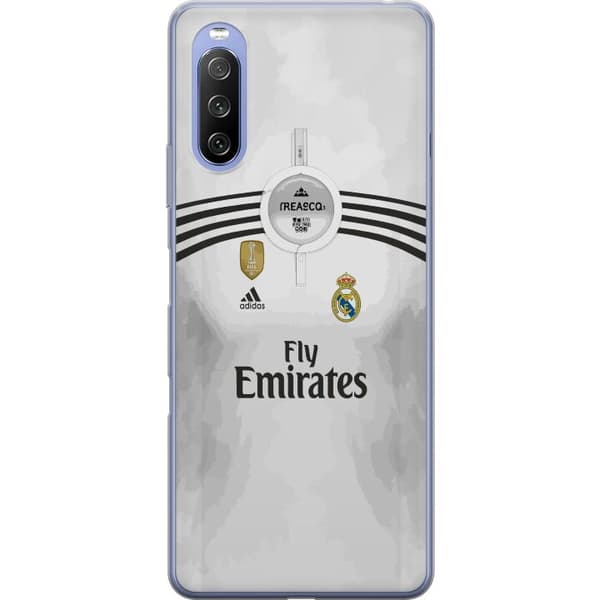 Kompatibelt Mobildeksel til Sony Xperia 10 III Lite Vit fotbollströja