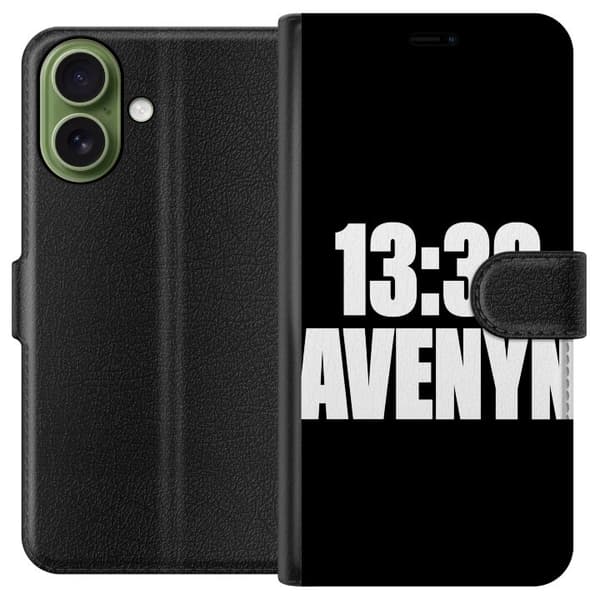 Kompatibel Tegnebogsetui til Apple iPhone 18 13:30 Avenyn