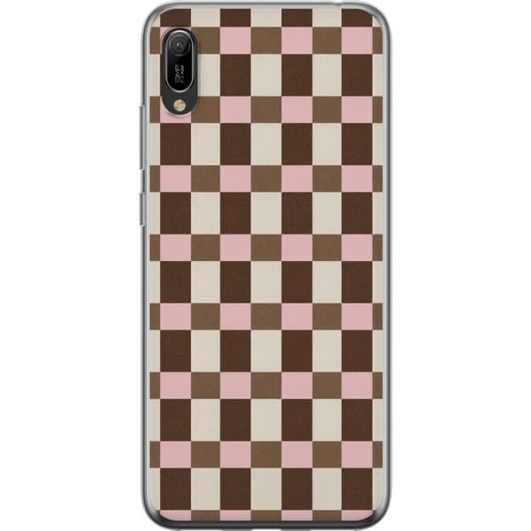Kompatibelt Mobildeksel til Huawei Y6 Pro (2019) Jordbærmokka