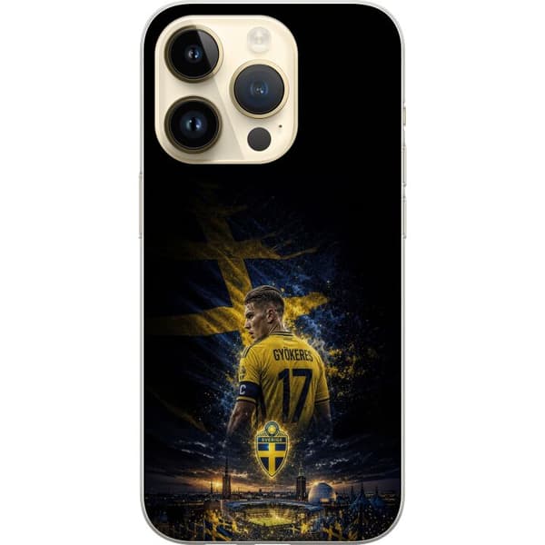 Kompatibelt Mobildeksel til Apple iPhone 15 Pro Viktor Gyökeres Sverige